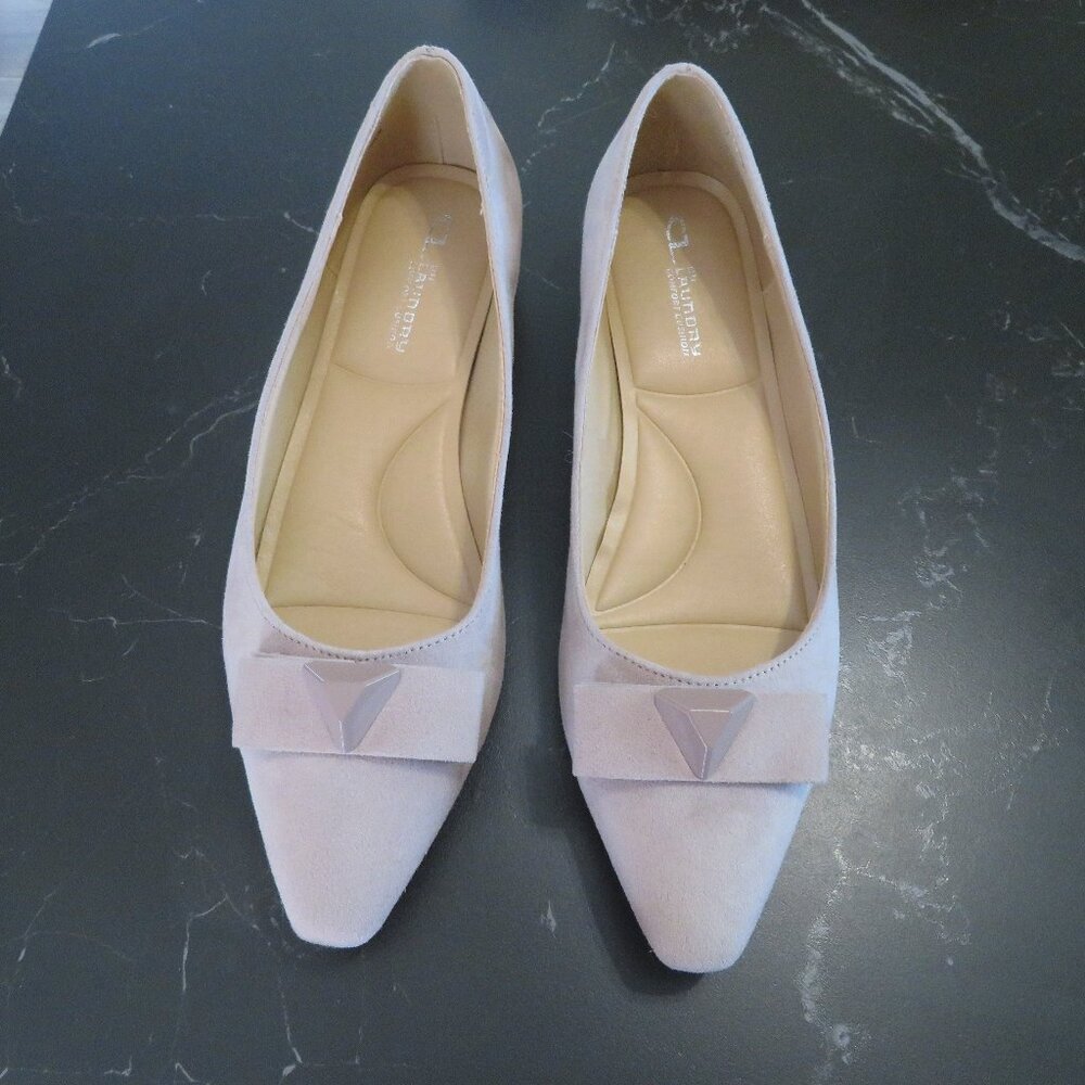 Chinese Laundry Women`s shoes light pink w/ bow size 9 M‎ used once